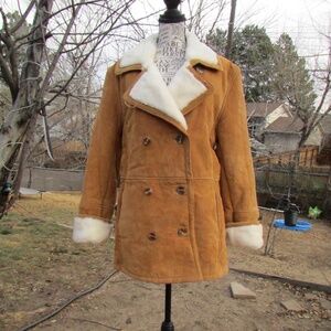 Marvin Richards Fur Lined Brown Leather Jacket